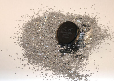 Silver Medium, BIO Glitter - Glitter by ElinaK
