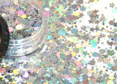Disco Silver -Glitter by ElinaK