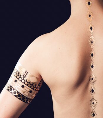 Graphic Metal -siirtokuva - Glitter by ElinaK