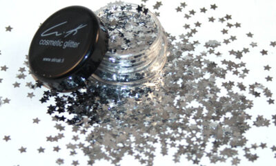 Silver Stars -Glitter by ElinaK