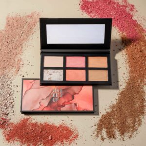 Face Palette -korostus/varjostuspaletti